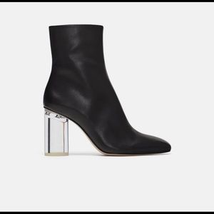 Zara Lucite Boot